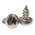 RS PRO Plain Stainless Steel Pan Head Self Tapping Screw, N°10 x 3/8in Long 9.5mm Long