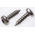 RS PRO Plain Stainless Steel Pan Head Self Tapping Screw, N°4 x 3/8in Long 9.5mm Long