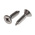 RS PRO Plain Stainless Steel Countersunk Head Self Tapping Screw, N°8 x 1/2in Long 13mm Long