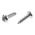 RS PRO Plain Stainless Steel Pan Head Self Tapping Screw, N°6 x 1/2in Long 13mm Long