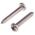 RS PRO Plain Stainless Steel Pan Head Self Tapping Screw, N°8 x 1in Long 25mm Long