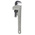 Bahco Pipe Wrench, 254.0 mm Overall Length, 38mm Max Jaw Capacity