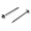 RS PRO Plain Stainless Steel Pan Head Self Tapping Screw, N°6 x 1in Long 25mm Long