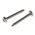 RS PRO Plain Stainless Steel Pan Head Self Tapping Screw, N°10 x 1.1/4in Long 32mm Long