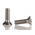 RS PRO Plain Stainless Steel Hex Socket Countersunk Screw, ISO 10642, M5 x 16mm