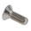 RS PRO Plain Stainless Steel Hex Socket Countersunk Screw, ISO 10642, M6 x 16mm