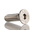 RS PRO Plain Stainless Steel Hex Socket Countersunk Screw, ISO 10642, M6 x 20mm