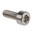 RS PRO M3 x 8mm Hex Socket Cap Screw Plain Stainless Steel