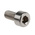 RS PRO M4 x 8mm Hex Socket Cap Screw Plain Stainless Steel