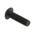 RS PRO Black, Self-Colour Steel Hex Socket Button Screw, ISO 7380, M3 x 10mm