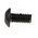 RS PRO Black, Self-Colour Steel Hex Socket Button Screw, ISO 7380, M4 x 8mm