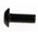 RS PRO Black, Self-Colour Steel Hex Socket Button Screw, ISO 7380, M4 x 10mm