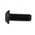 RS PRO Black, Self-Colour Steel Hex Socket Button Screw, ISO 7380, M6 x 16mm
