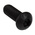 RS PRO Black, Self-Colour Steel Hex Socket Button Screw, ISO 7380, M6 x 16mm