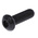 RS PRO Black, Self-Colour Steel Hex Socket Button Screw, ISO 7380, M6 x 20mm