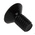 RS PRO M4 x 8mm Hex Socket Countersunk Screw Black, Self-Colour Steel