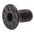 RS PRO Black, Self-Colour Steel Hex Socket Countersunk Screw, DIN 7991, M5 x 10mm