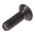 RS PRO M6 x 20mm Hex Socket Countersunk Screw Black, Self-Colour Steel