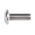 RS PRO M3 x 8mm Hex Socket Button Screw Plain Stainless Steel