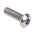 RS PRO M3 x 10mm Hex Socket Button Screw Plain Stainless Steel