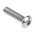 RS PRO M3 x 12mm Hex Socket Button Screw Plain Stainless Steel