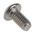 RS PRO M4 x 8mm Hex Socket Button Screw Plain Stainless Steel