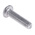 RS PRO M4 x 16mm Hex Socket Button Screw Plain Stainless Steel