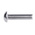 RS PRO M4 x 16mm Hex Socket Button Screw Plain Stainless Steel