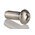 RS PRO M5 x 12mm Hex Socket Button Screw Plain Stainless Steel