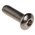 RS PRO M5 x 16mm Hex Socket Button Screw Plain Stainless Steel
