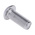 RS PRO M8 x 20mm Hex Socket Button Screw Plain Stainless Steel