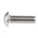RS PRO M8 x 25mm Hex Socket Button Screw Plain Stainless Steel