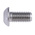 RS PRO Plain Stainless Steel Hex Socket Button Screw, ISO 7380, M8 x 16mm