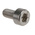 RS PRO Plain Stainless Steel Hex Socket Cap Screw, DIN 912, M3 x 6mm