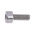 RS PRO Plain Stainless Steel Hex Socket Cap Screw, DIN 912, M3 x 8mm