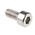 RS PRO Plain Stainless Steel Hex Socket Cap Screw, DIN 912, M4 x 8mm