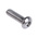 RS PRO Plain Stainless Steel Hex Socket Button Screw, ISO 7380, M3 x 10mm