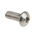 RS PRO Plain Stainless Steel Hex Socket Button Screw, ISO 7380, M4 x 10mm