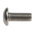 RS PRO Plain Stainless Steel Hex Socket Button Screw, ISO 7380, M5 x 12mm