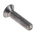 RS PRO Plain Stainless Steel Hex Socket Countersunk Screw, ISO 10642, M3 x 12mm