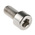 RS PRO Plain Stainless Steel Hex Socket Cap Screw, DIN 912, M5 x 10mm