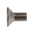 RS PRO Plain Stainless Steel Hex Socket Countersunk Screw, ISO 10642, M3 x 6mm