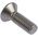 RS PRO Plain Stainless Steel Hex Socket Countersunk Screw, DIN 7991, M8 x 25mm