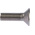 RS PRO Plain Stainless Steel Hex Socket Countersunk Screw, DIN 7991, M8 x 25mm