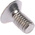 RS PRO Plain Stainless Steel Hex Socket Countersunk Screw, DIN 7991, M8 x 16mm