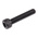 RS PRO M5 x 25mm Hex Socket Cap Screw Black, Self-Colour Steel