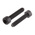 RS PRO M5 x 25mm Hex Socket Cap Screw Black, Self-Colour Steel