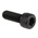 RS PRO M6 x 16mm Hex Socket Cap Screw Black, Self-Colour Steel