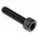 RS PRO Black, Self-Colour Steel Hex Socket Cap Screw, DIN 912, M6 x 25mm
