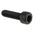 RS PRO M6 x 20mm Hex Socket Cap Screw Black, Self-Colour Steel